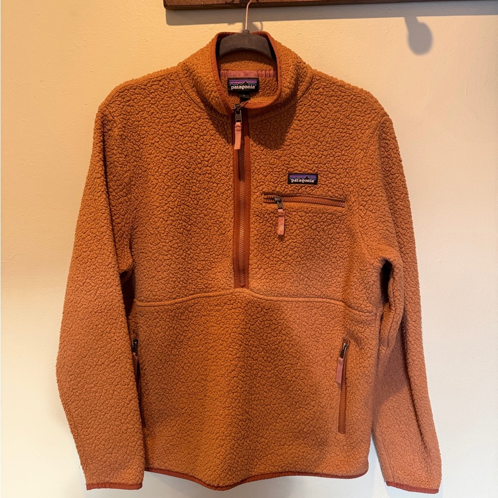 Patagonia Camel Half-Zip Fleece